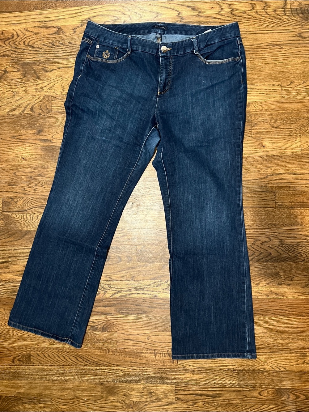 Tommy Hilfiger Blue Women's Straight-Leg Jeans